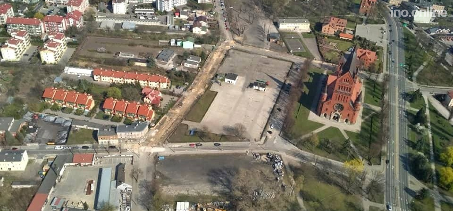 Inowrocław - Tak zmieniają się okolice targowiska