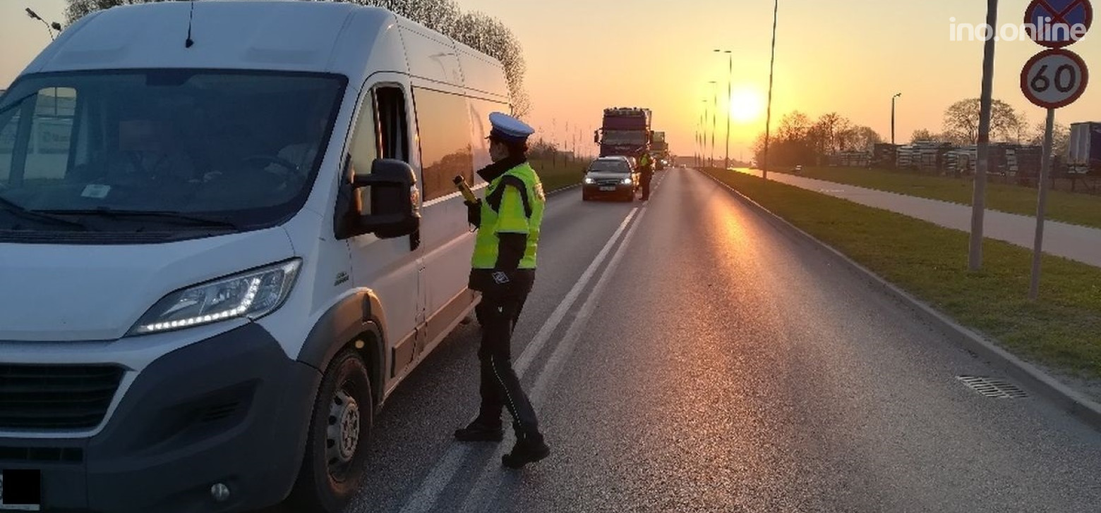 Inowrocław - Poranna akcja kontroli trzeźwości
