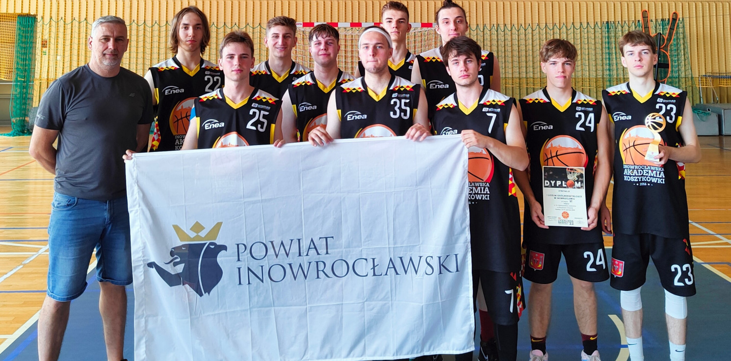 Inowrocław - Koszykarze Kasprowicza szóstą drużyną w Polsce