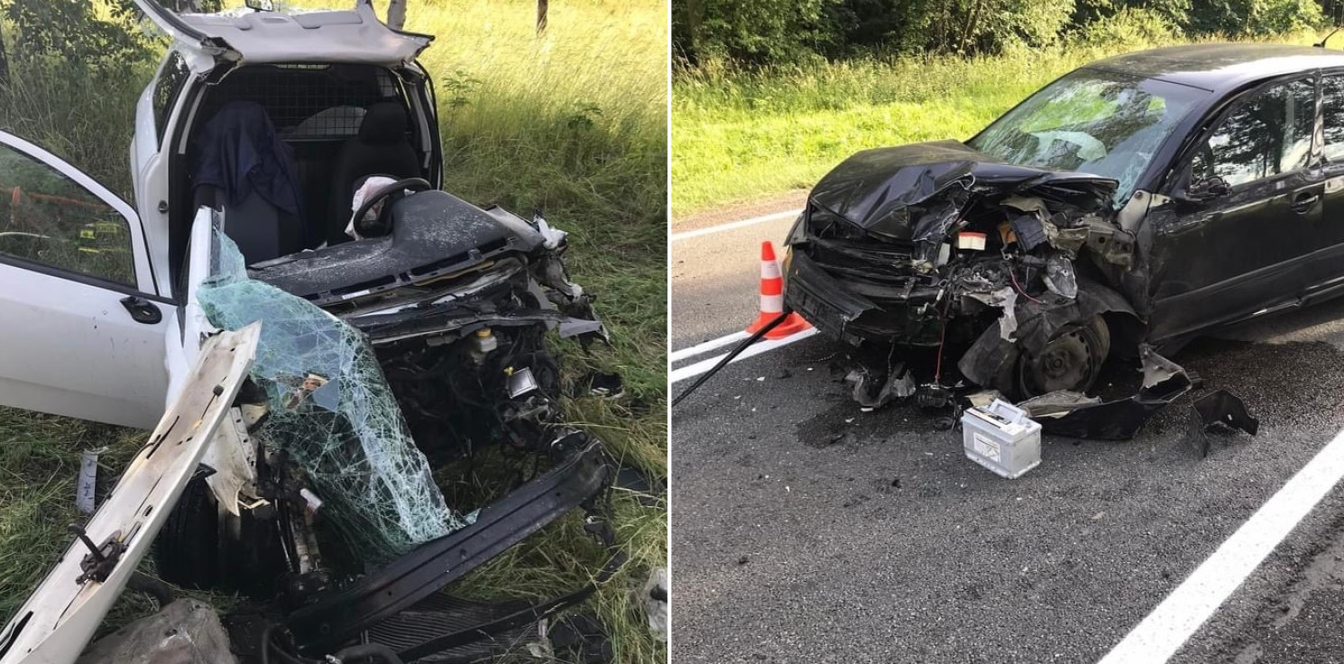 Region - Tragedia koło Strzelna. Kierowca zmarł w szpitalu