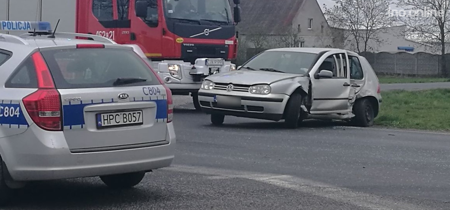Pakość - Wypadek na drodze do Pakości