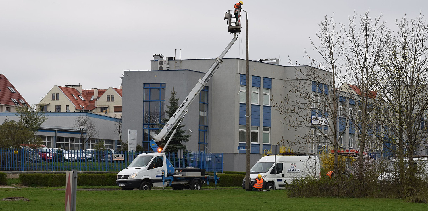Inowrocław - Nowe oświetlenie na kolejnych ulicach
