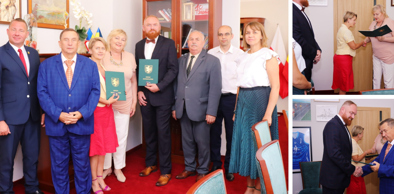 Inowrocław - Zarząd powiatu powierzył stanowiska trzem dyrektorom