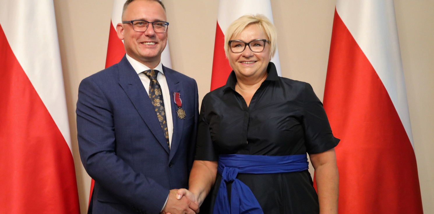 Inowrocław - Brązowy Krzyż Zasługi dla inowrocławianina