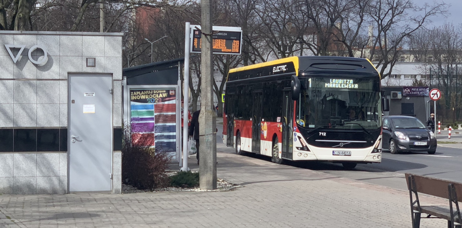 Inowrocław - Z powodu objazdu linia nr 21 omija trzy przystanki