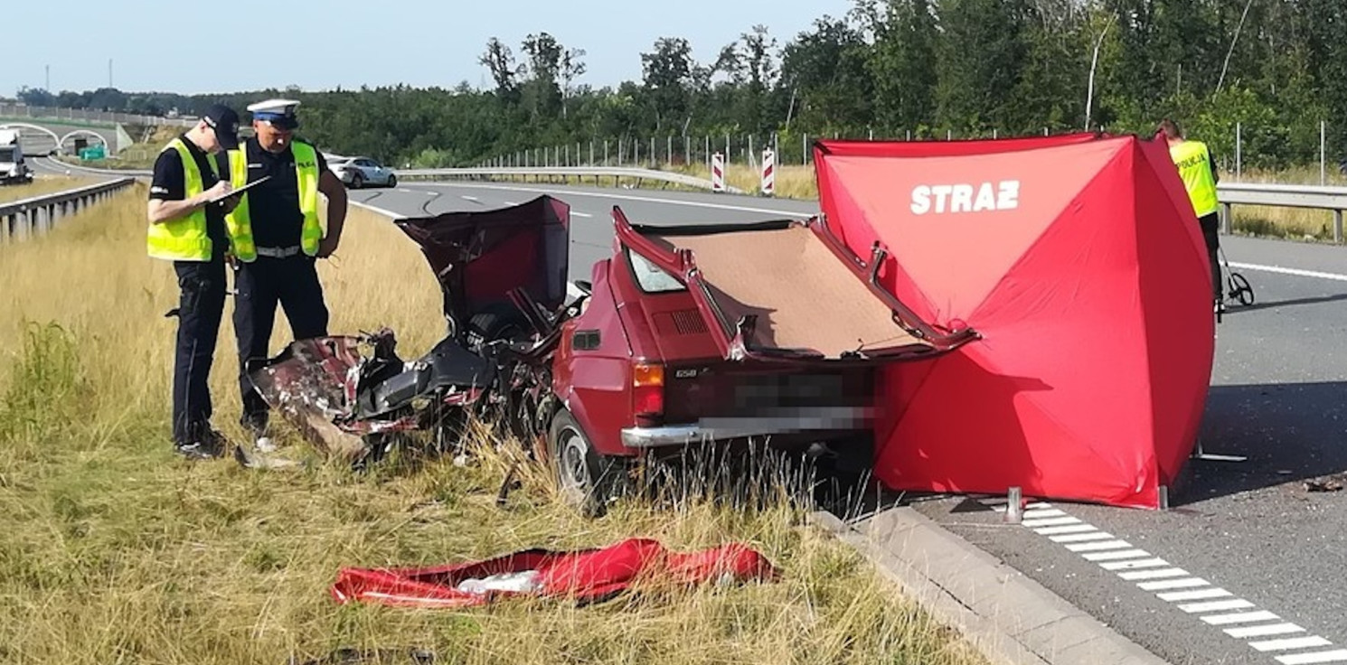 Region - Wjechał na drogę pod prąd. Zginął na miejscu