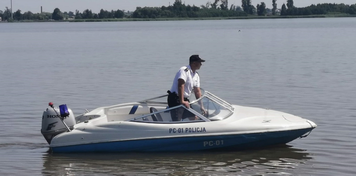 Żnin - WOPR-owcy z Kruszwicy wyłowili ciało zaginionego