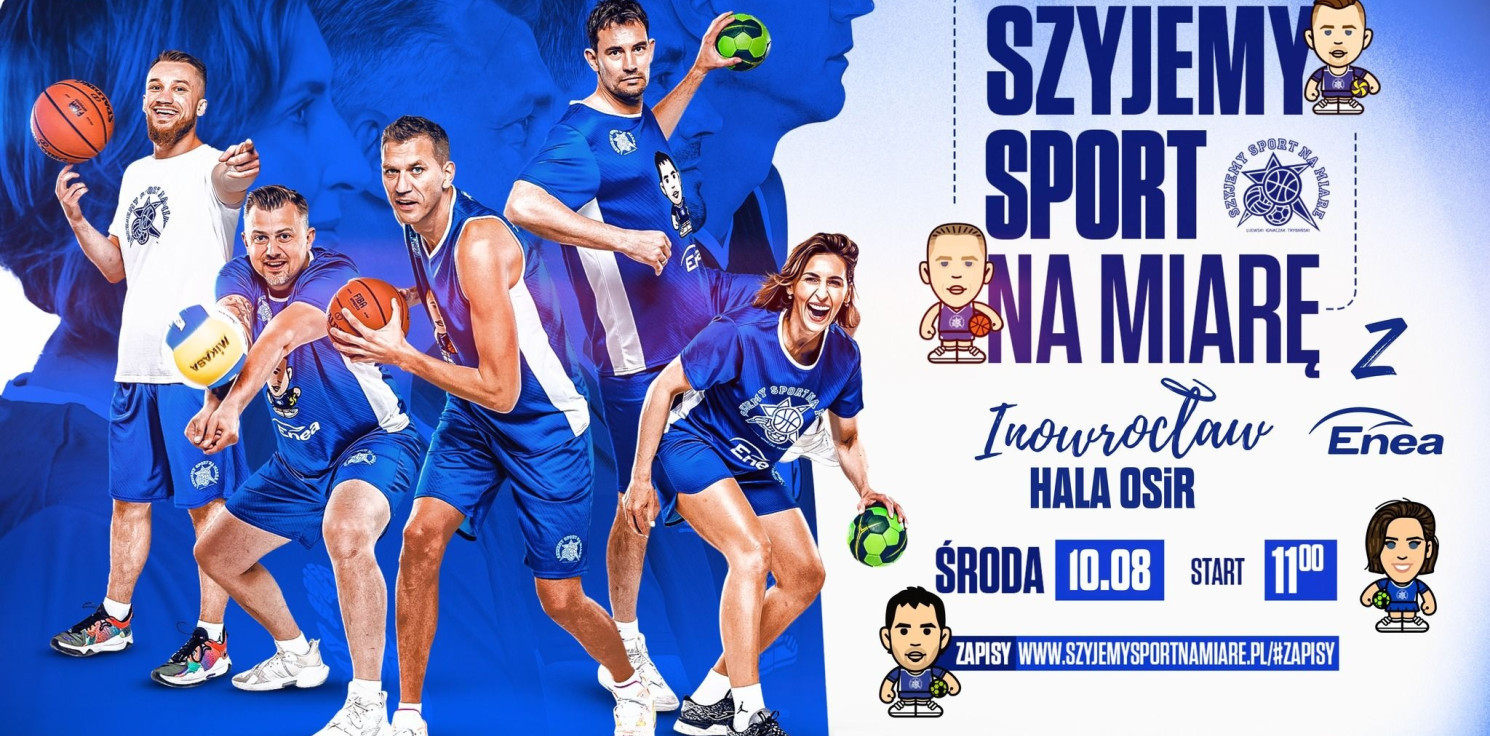 Inowrocław - To będzie niecodzienna lekcja WF z mistrzami