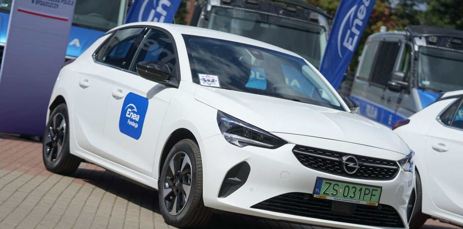 Strzelno - Policjanci ze Strzelna będą jeździć elektrykiem
