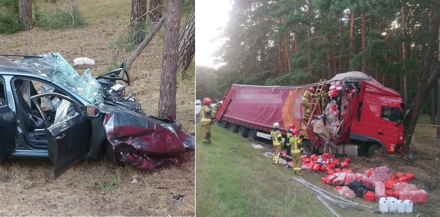 Region - Tragedia na DK 10 niedaleko Stryszka. Zginęły trzy osoby