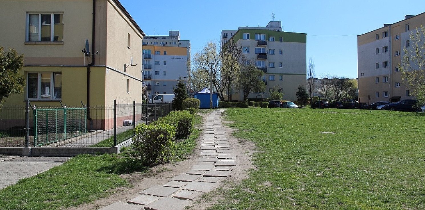 Inowrocław - Nowe chodniki na osiedlu Nowym