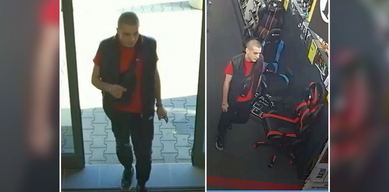 Inowrocław - Policja szuka złodzieja i publikuje wizerunek podejrzanego