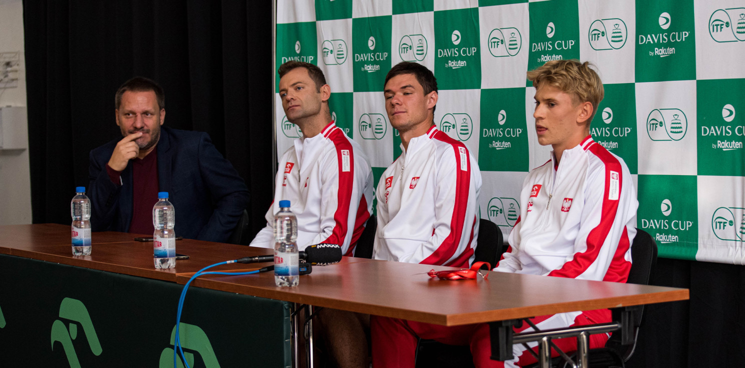 Inowrocław -  W weekend Davis Cup. Jakie nastroje na przedmeczowej konferencji?