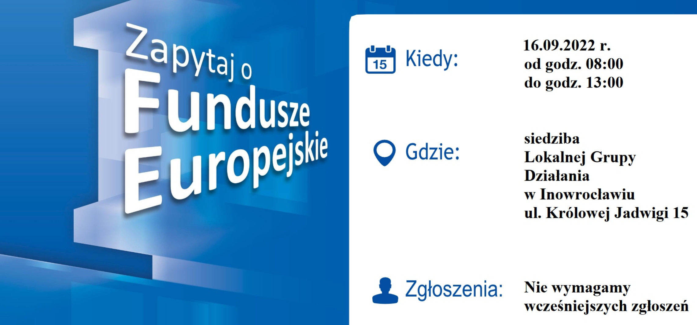 Inowrocław - Zainteresowany funduszami z UE? Dyżur specjalisty