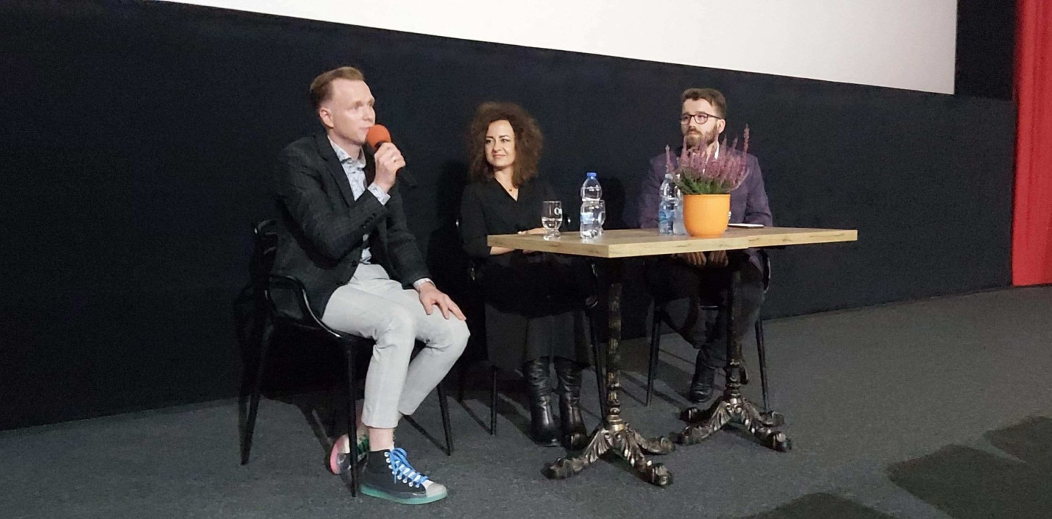 Inowrocław - Inowrocławianie obejrzeli przedpremierowo film "Johnny"