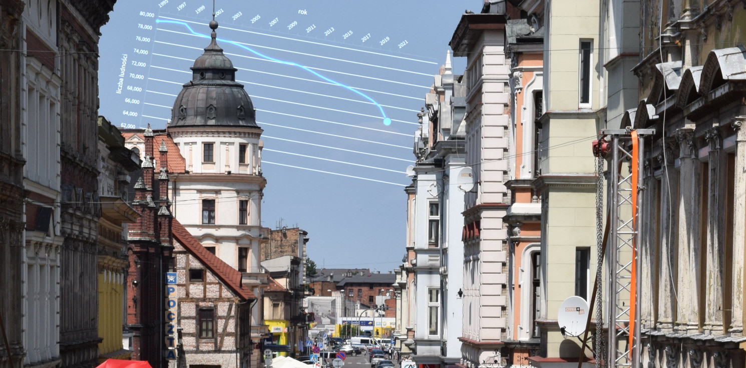 Inowrocław - Liczba mieszkańców Inowrocławia spadła poniżej 70 tysięcy