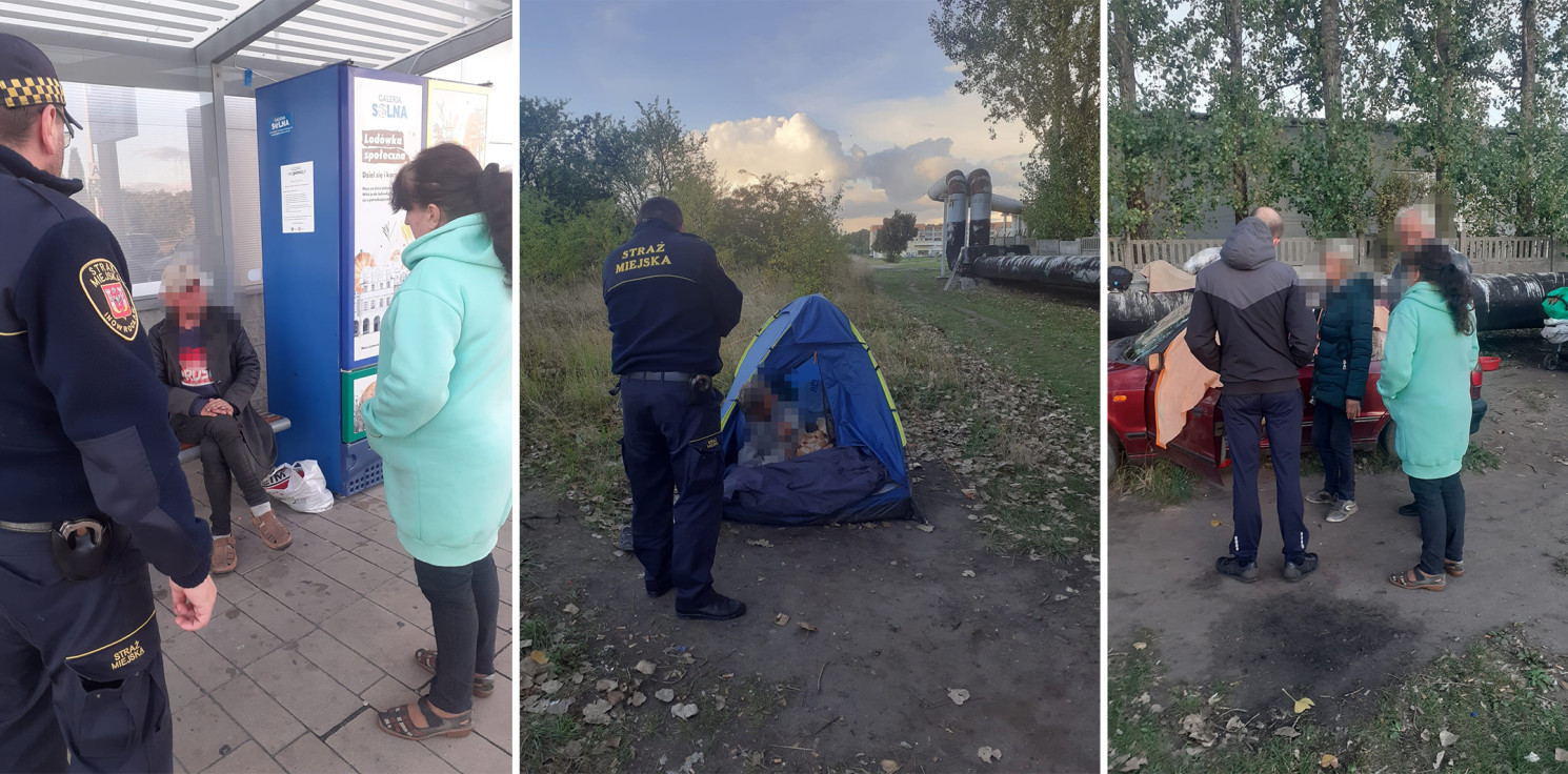 Inowrocław - Interweniowali wobec bezdomnych. Wezwano karetkę