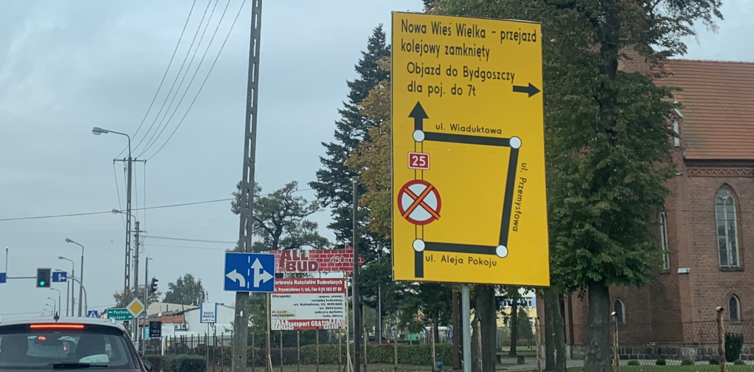 Region - Zamkną przejazd kolejowy na trasie do Bydgoszczy. 11 dni objazdów