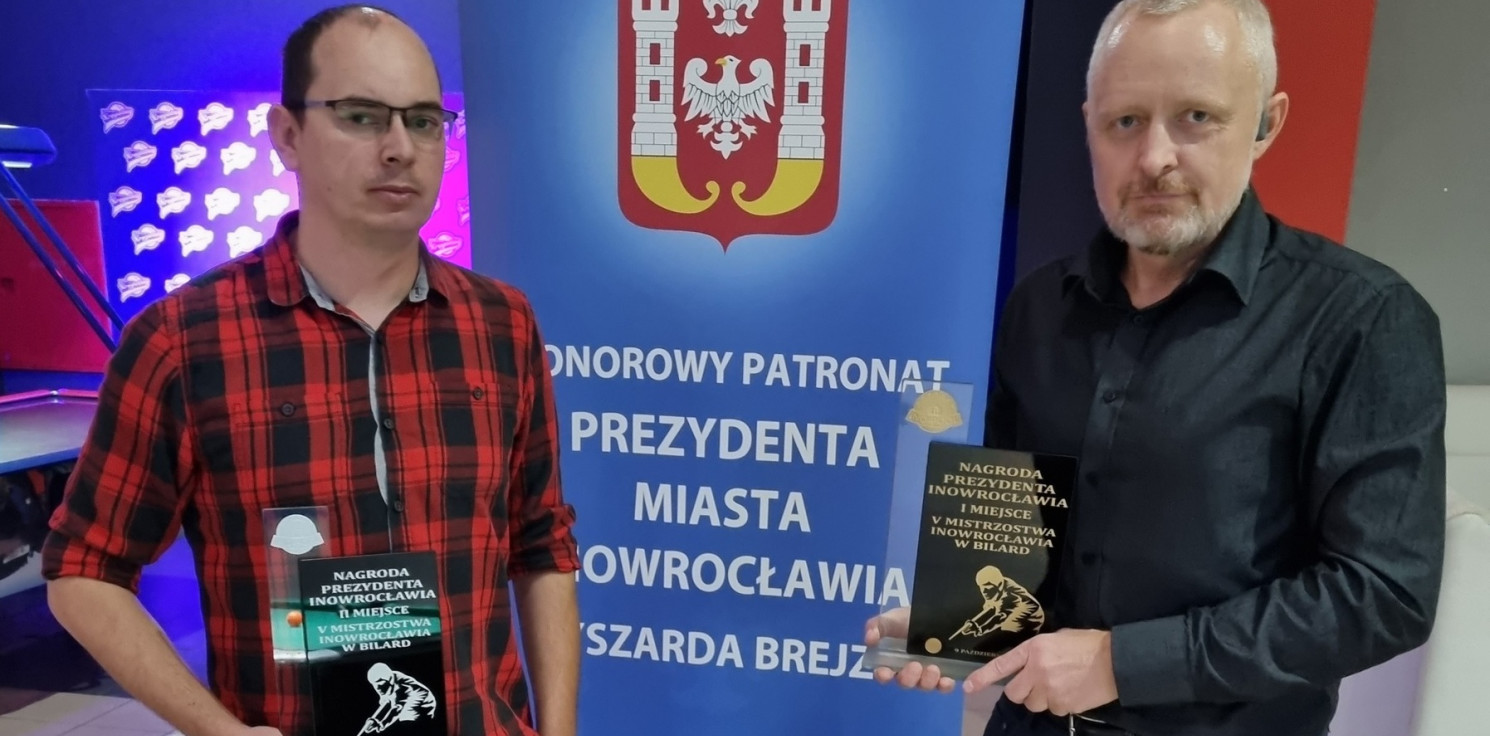 Inowrocław - Znamy bilardowych mistrzów Inowrocławia