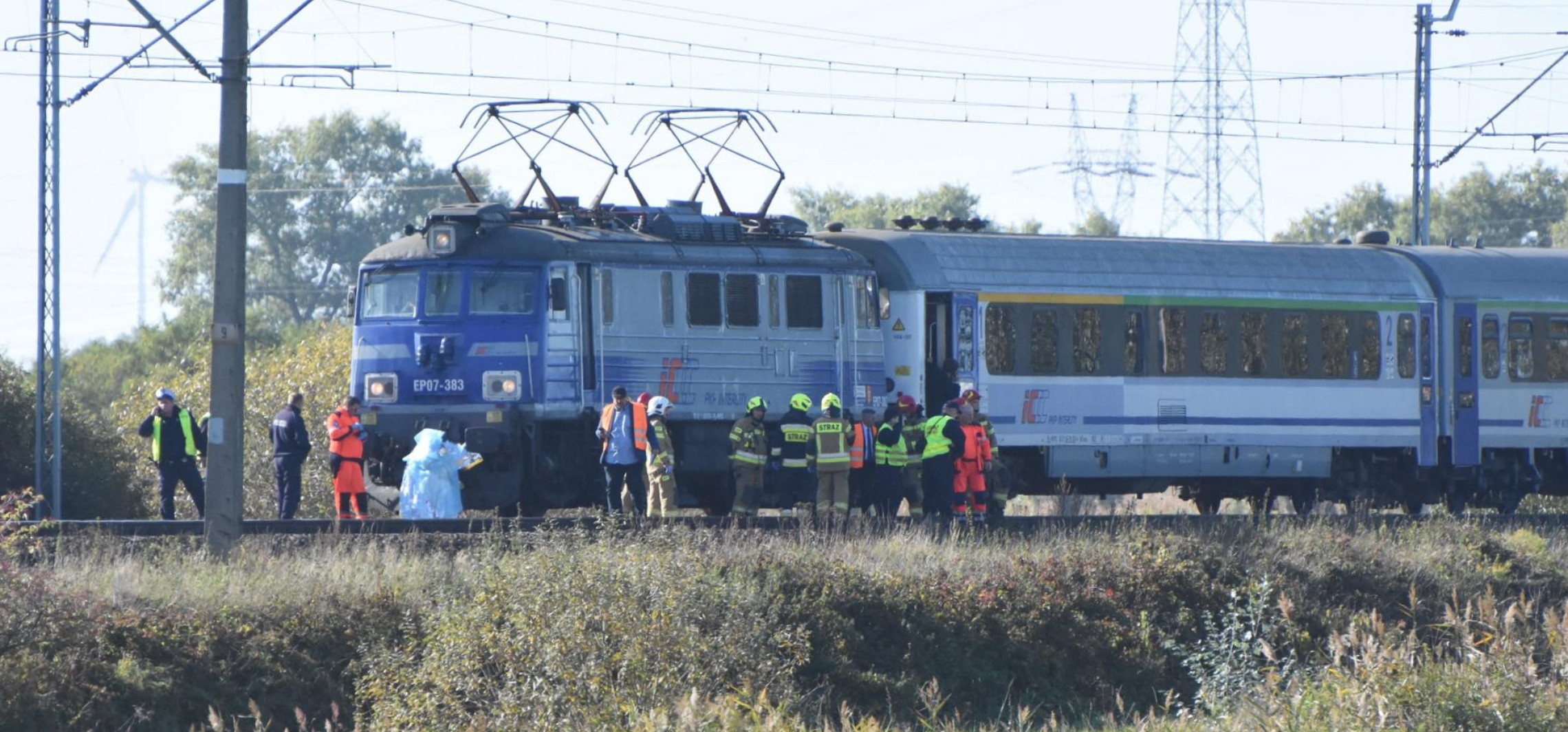 Region - Mężczyzna śmiertelnie potrącony przez pociąg koło Inowrocławia