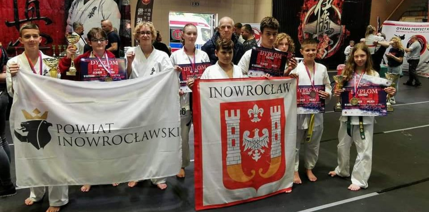 Inowrocław - Inowrocławscy karatecy na medal