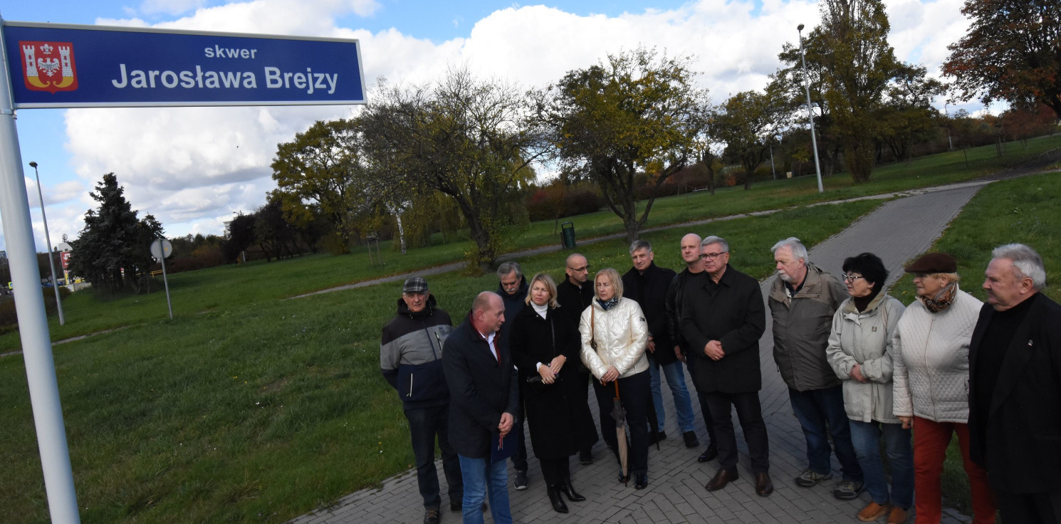 Inowrocław - Skwer na Rąbinie już oficjalnie z patronem