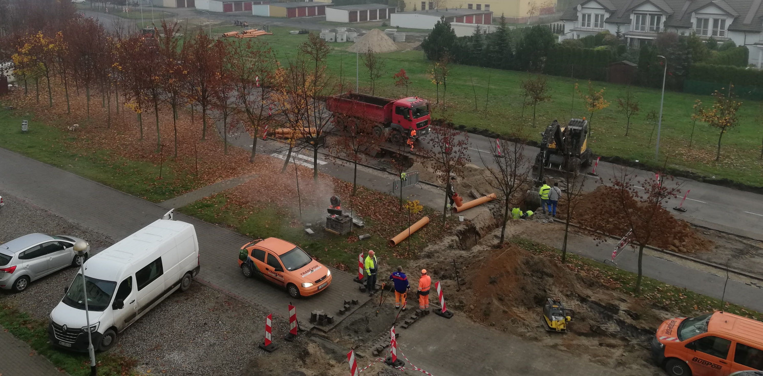 Kruszwica.online - Praca wre, a kierowcy muszą uzbroić się w cierpliwość