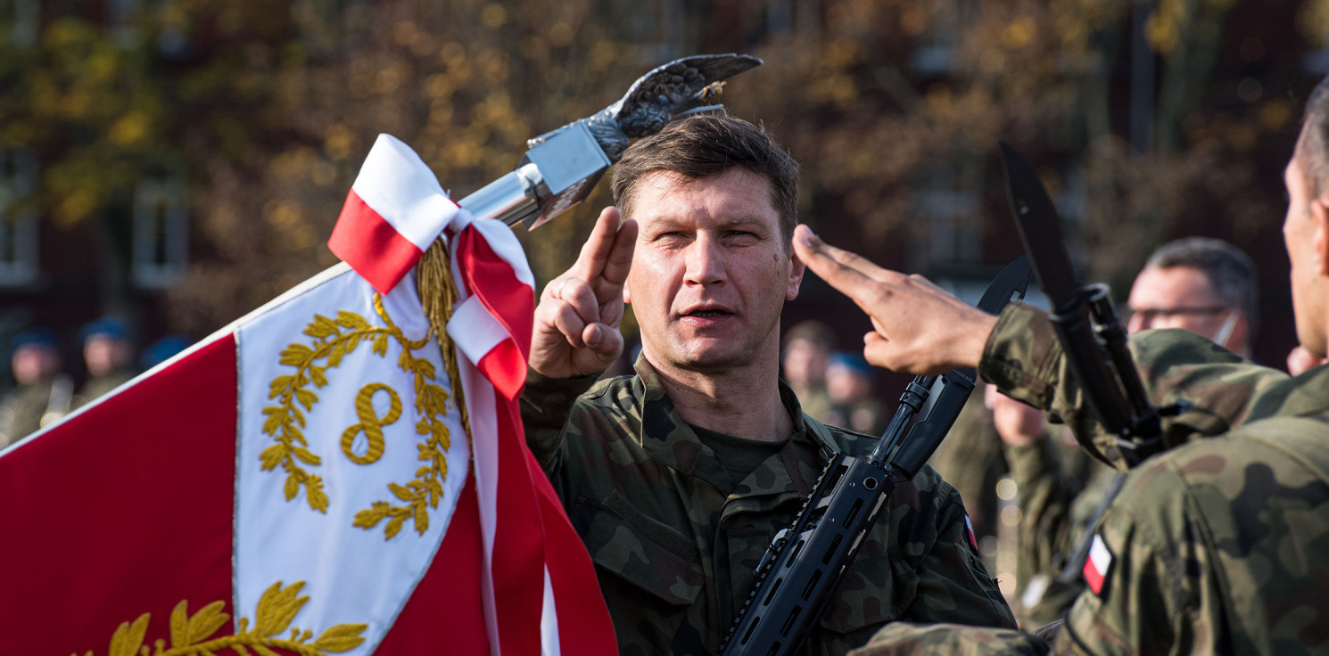 Inowrocław - Żołnierze złożyli w Inowrocławiu przysięgę. Towarzyszyli im bliscy