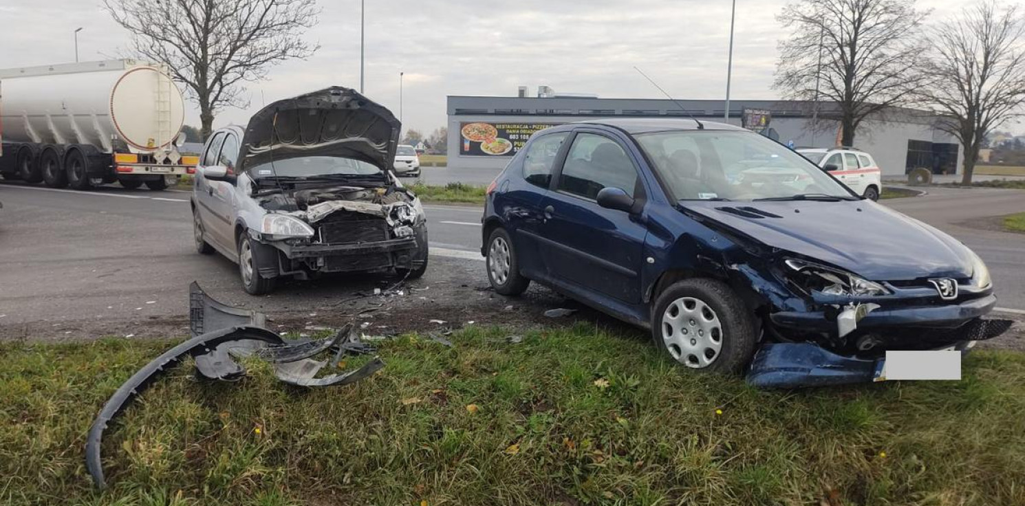 Region - Kraksa na obwodnicy. Przyczyną nieustąpienie pierwszeństwa