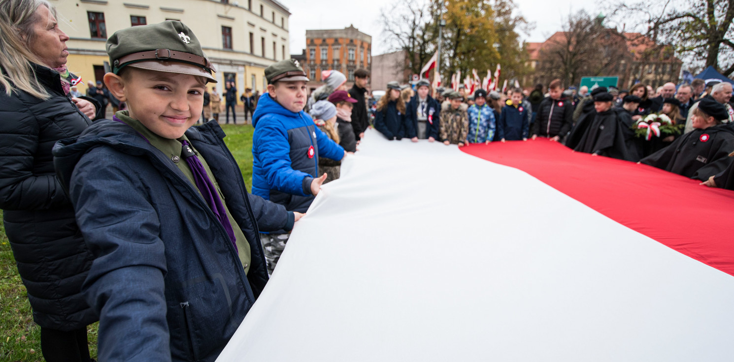 Inowrocław - Tak inowrocławianie świętowali 11 listopada