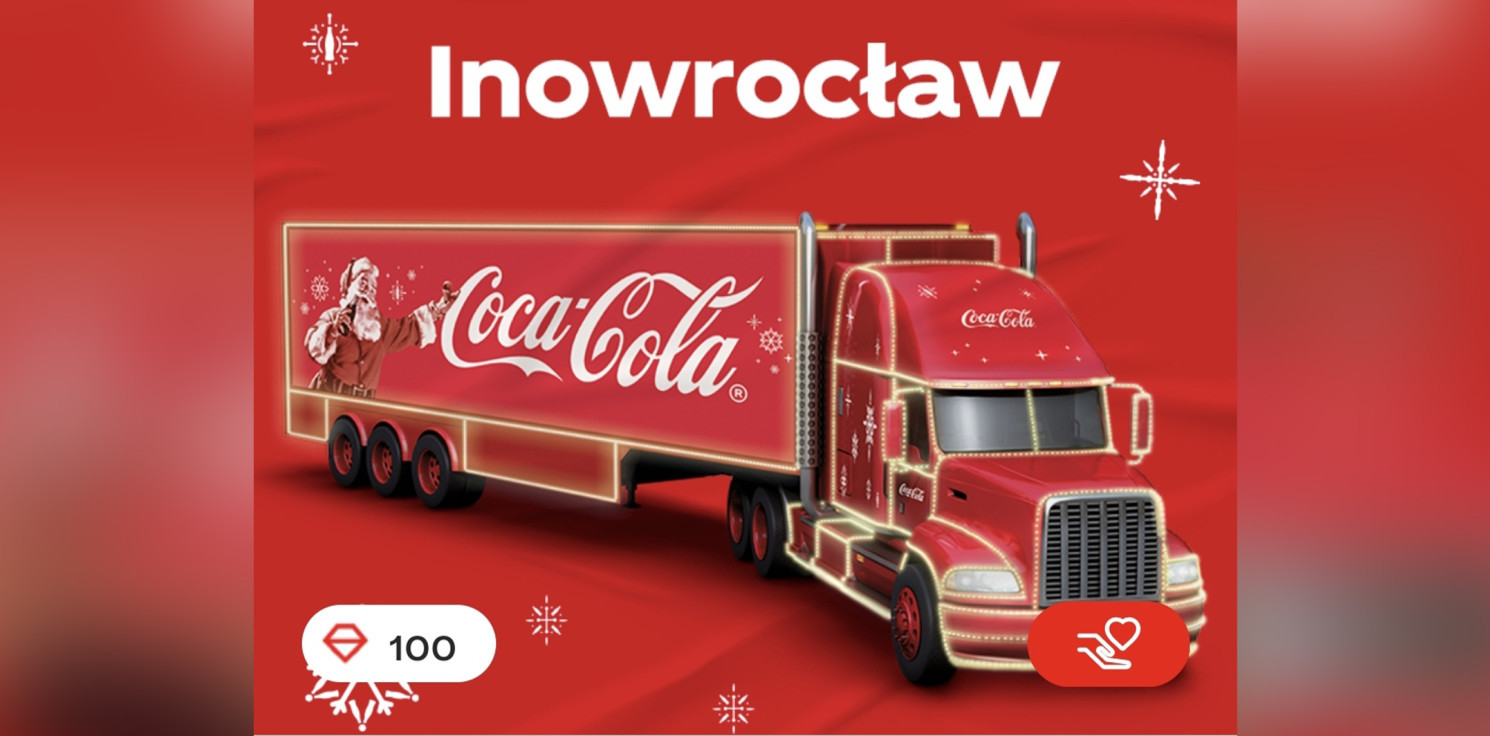 Inowrocław - Czy świąteczna ciężarówka Coca-Coli odwiedzi Inowrocław? Ruszyło głosowanie