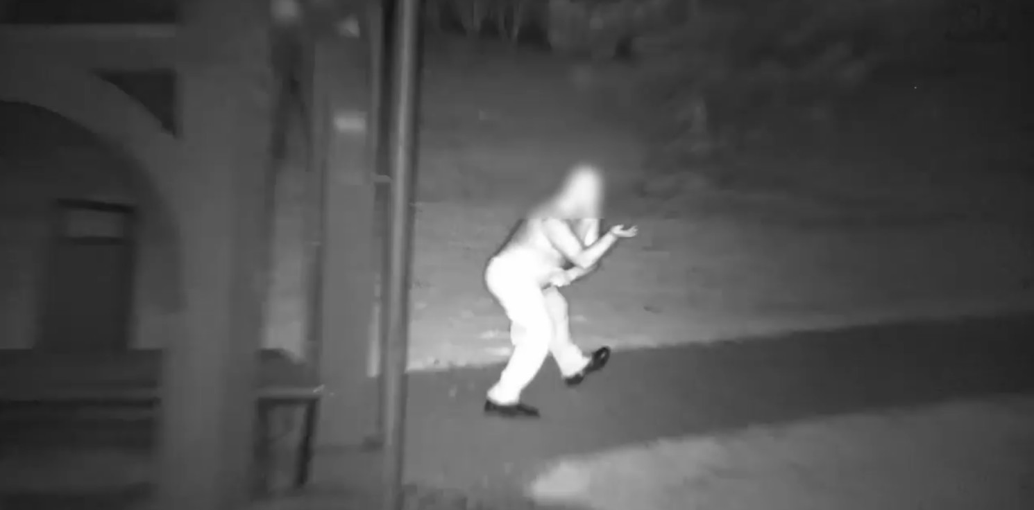 Inowrocław - Nocny "trening" na grillowisku. Interweniowali municypalni