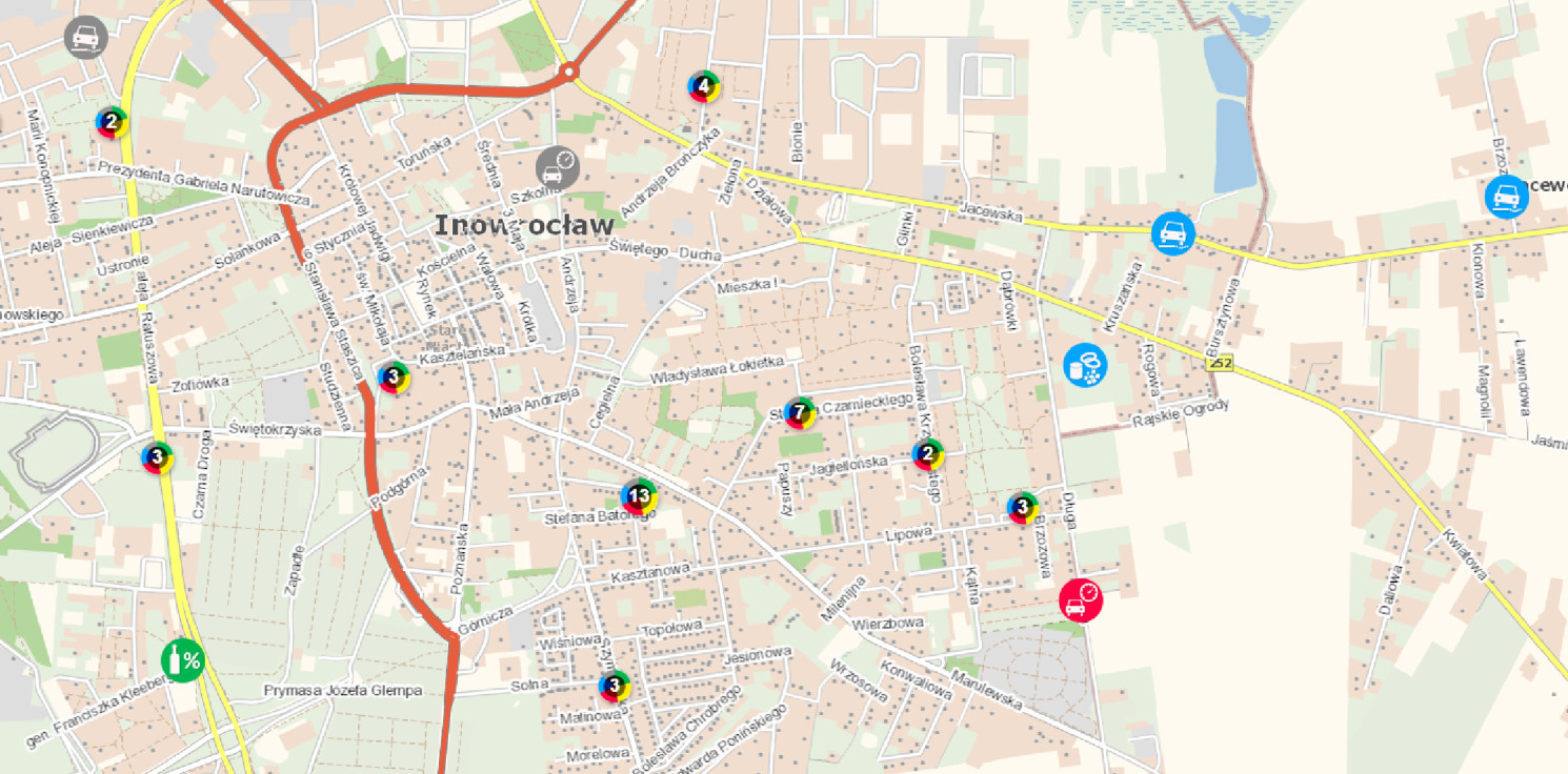 Inowrocław - Internauci zgłaszają, policja sprawdza