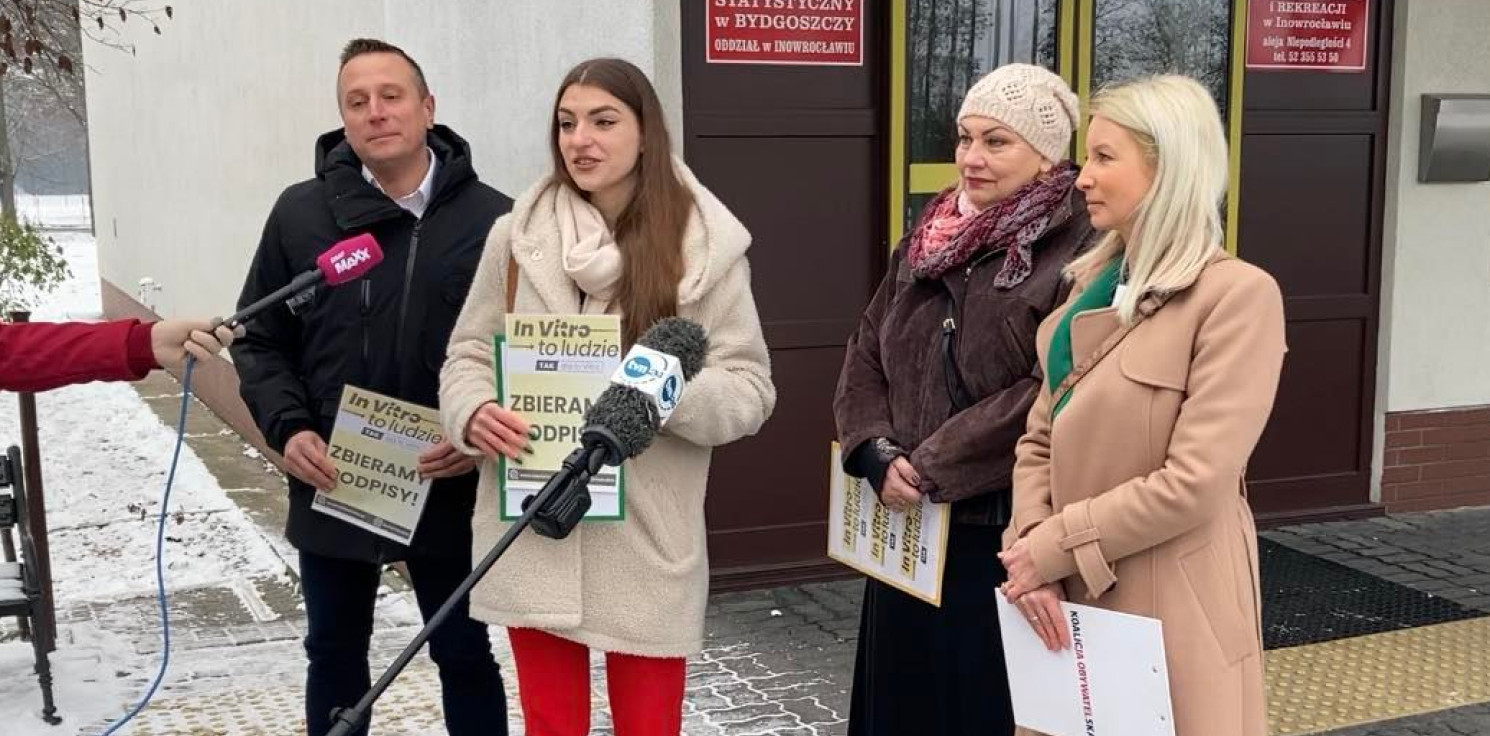 Inowrocław - W Inowrocławiu rozpoczęli zbiórkę podpisów pod nową ustawą