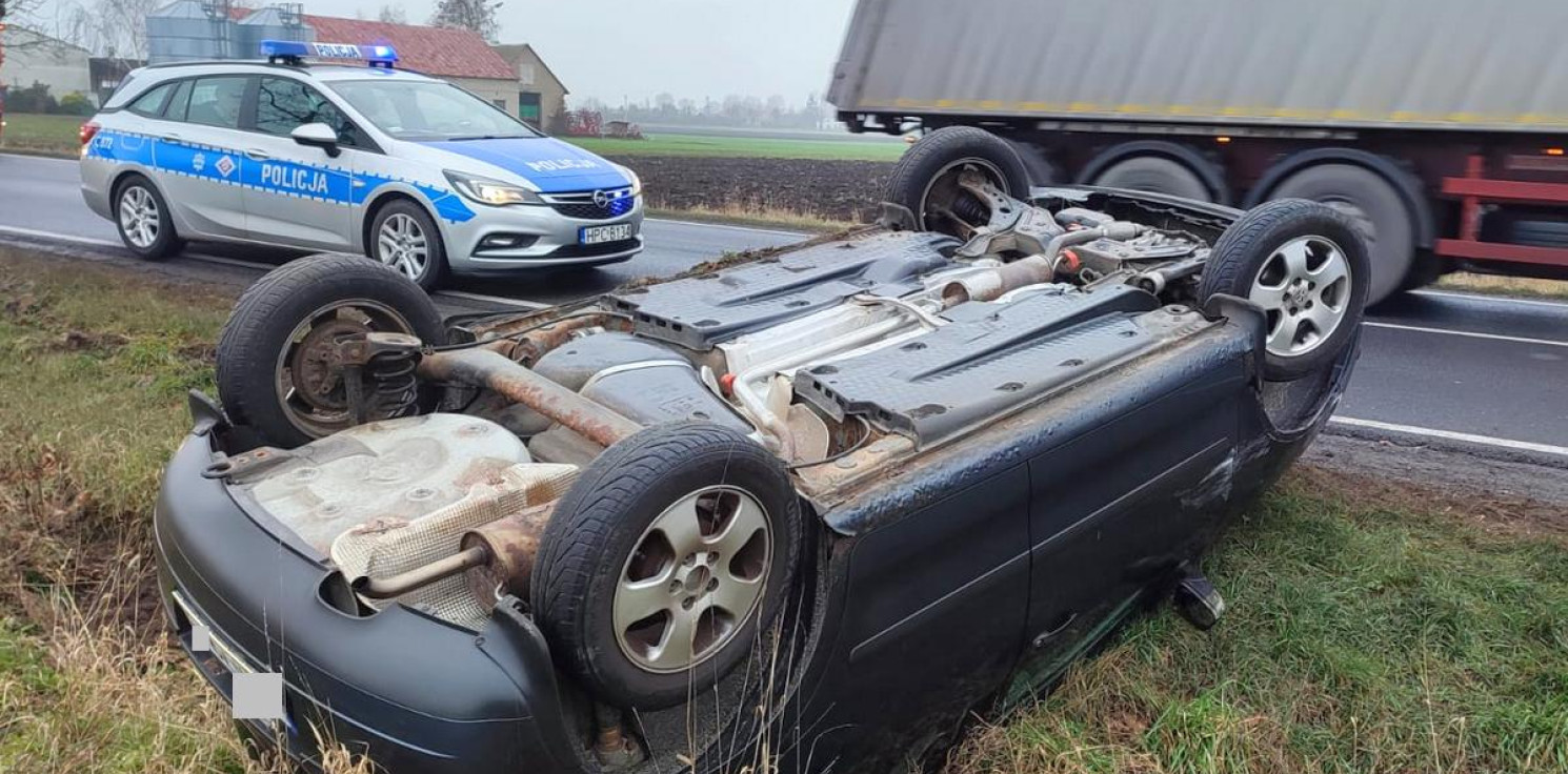 Region - Nie zapanował nad autem i uderzył w volkswagena
