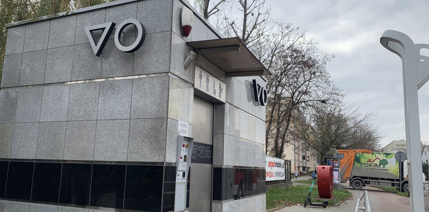Inowrocław - Miasto planuje postawienie kolejnych toalet