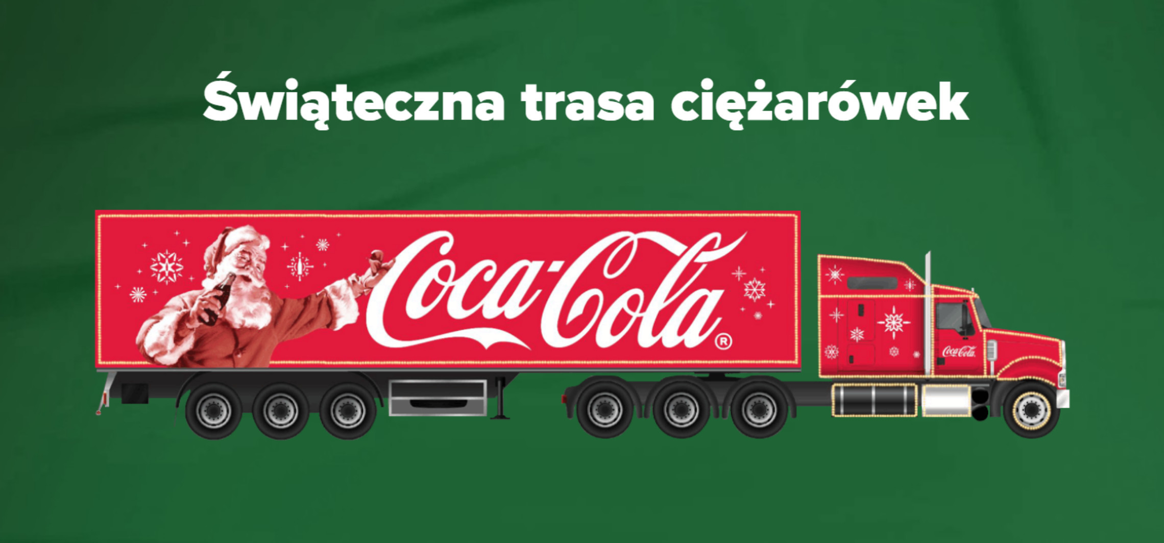 Inowrocław - Ciężarówka Coca-Coli, zamiast do Inowrocławia, pojedzie do Rzeszowa