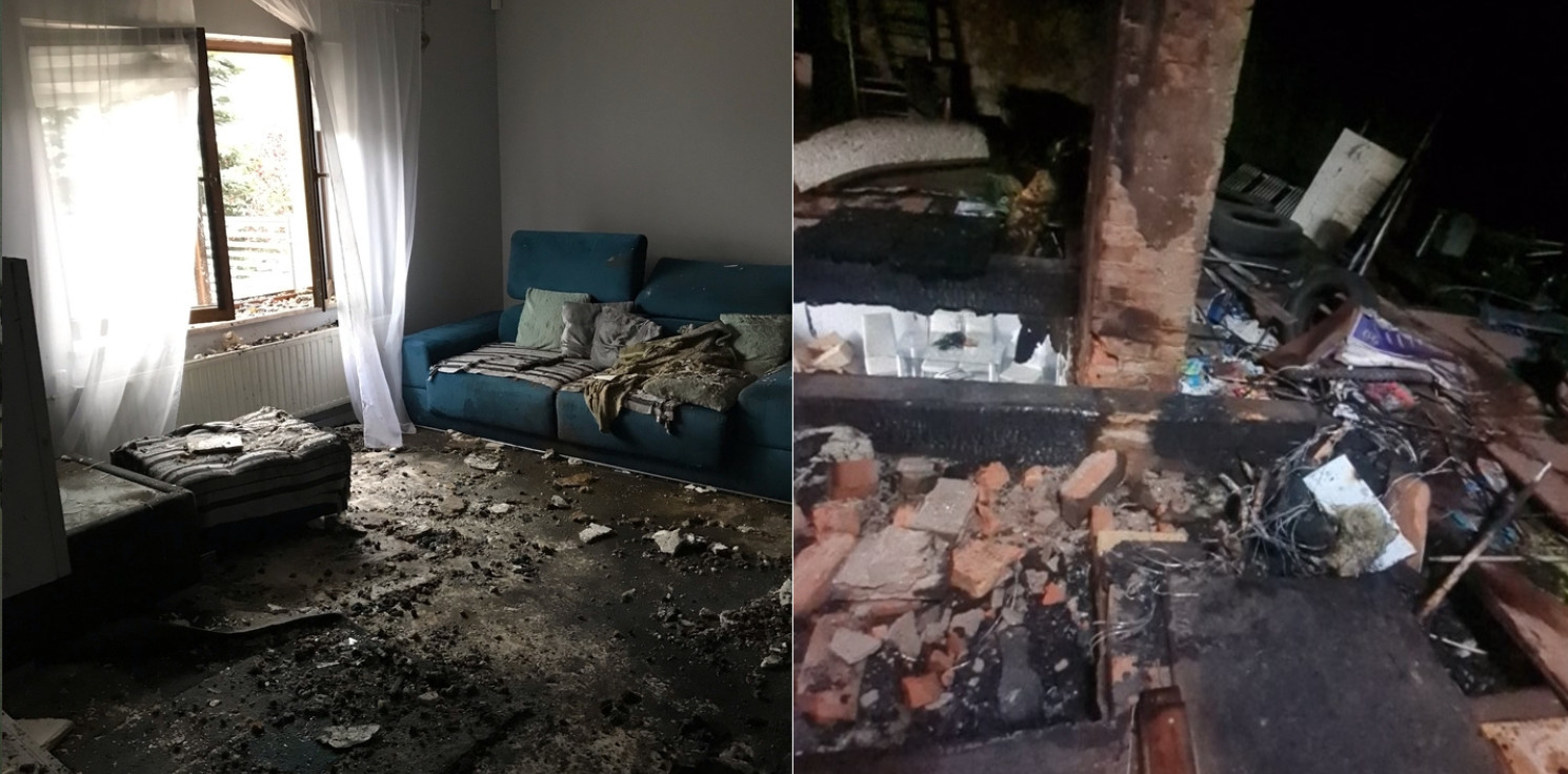 Gmina Inowrocław - W pożarze stracili niemal wszystko. Można im pomóc