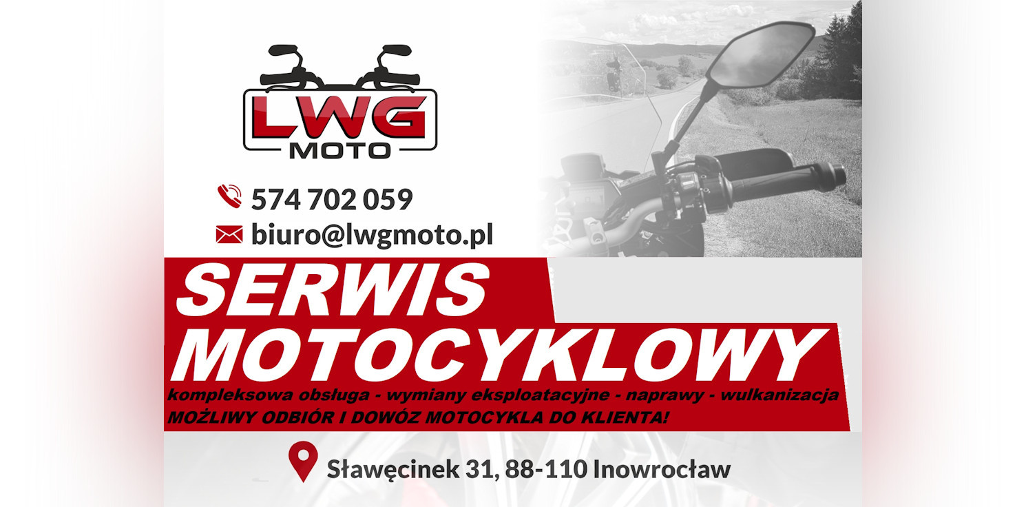 Inowrocław - Przygotuj motocykl na sezon. Serwis - motocykle, quady, skutery