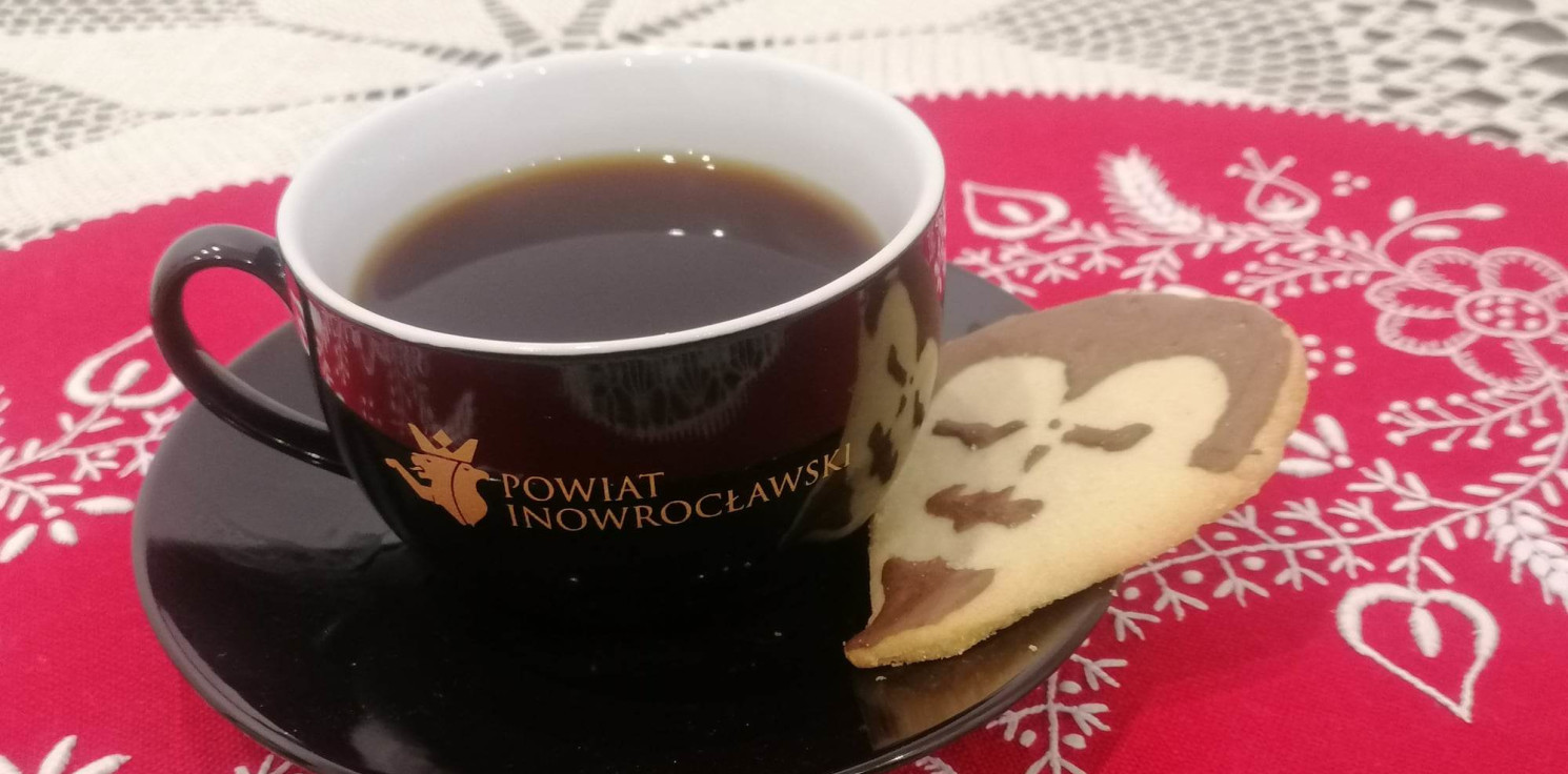 Inowrocław - Urodzinowa kawa i "jaśkowe” ciastko u Kasprowicza