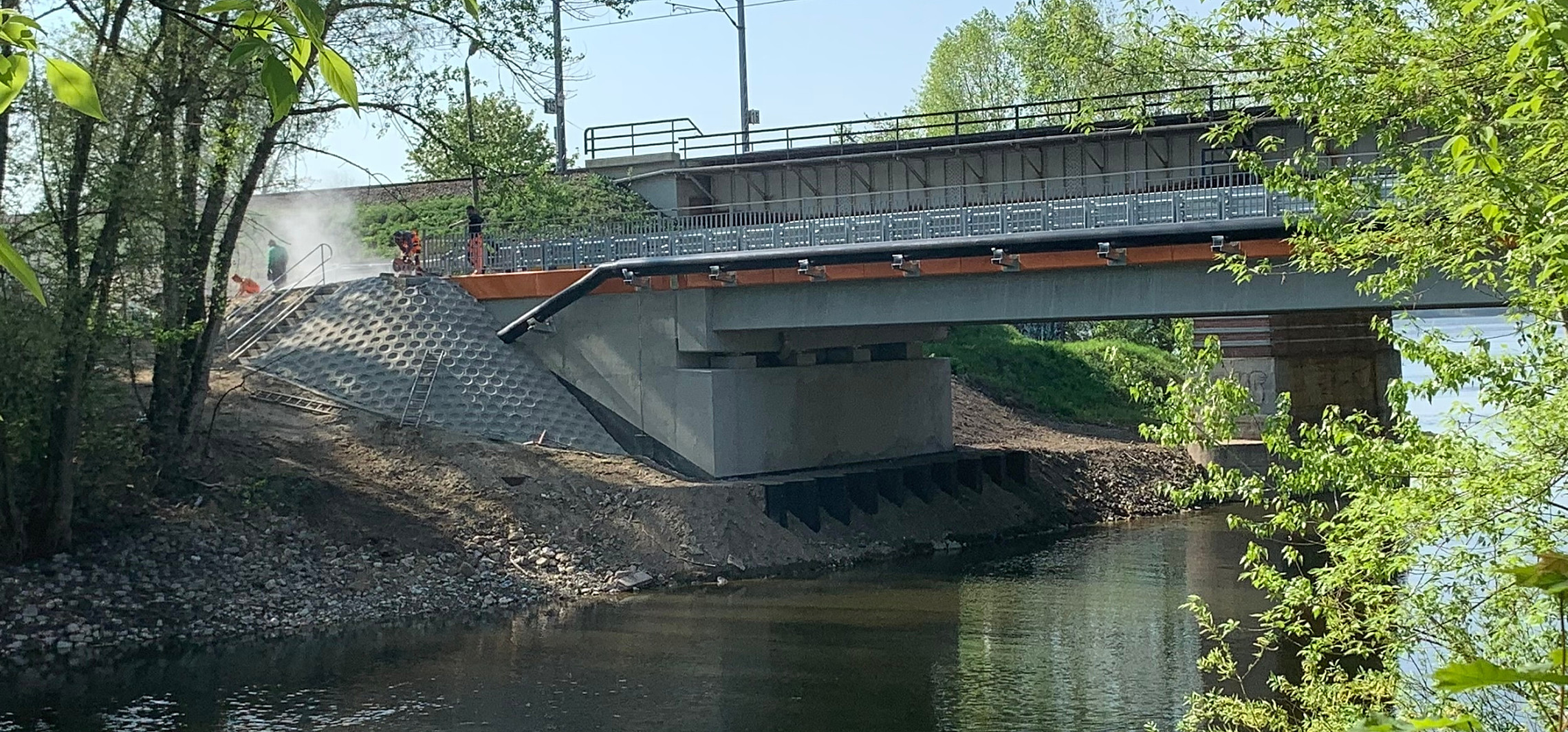 Janikowo - Dobiega końca budowa nowego mostu