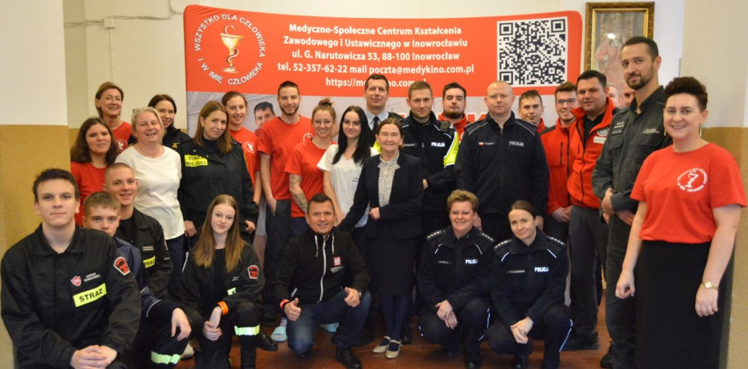 Inowrocław - Promowali zasady bezpiecznych postaw wśród młodzieży