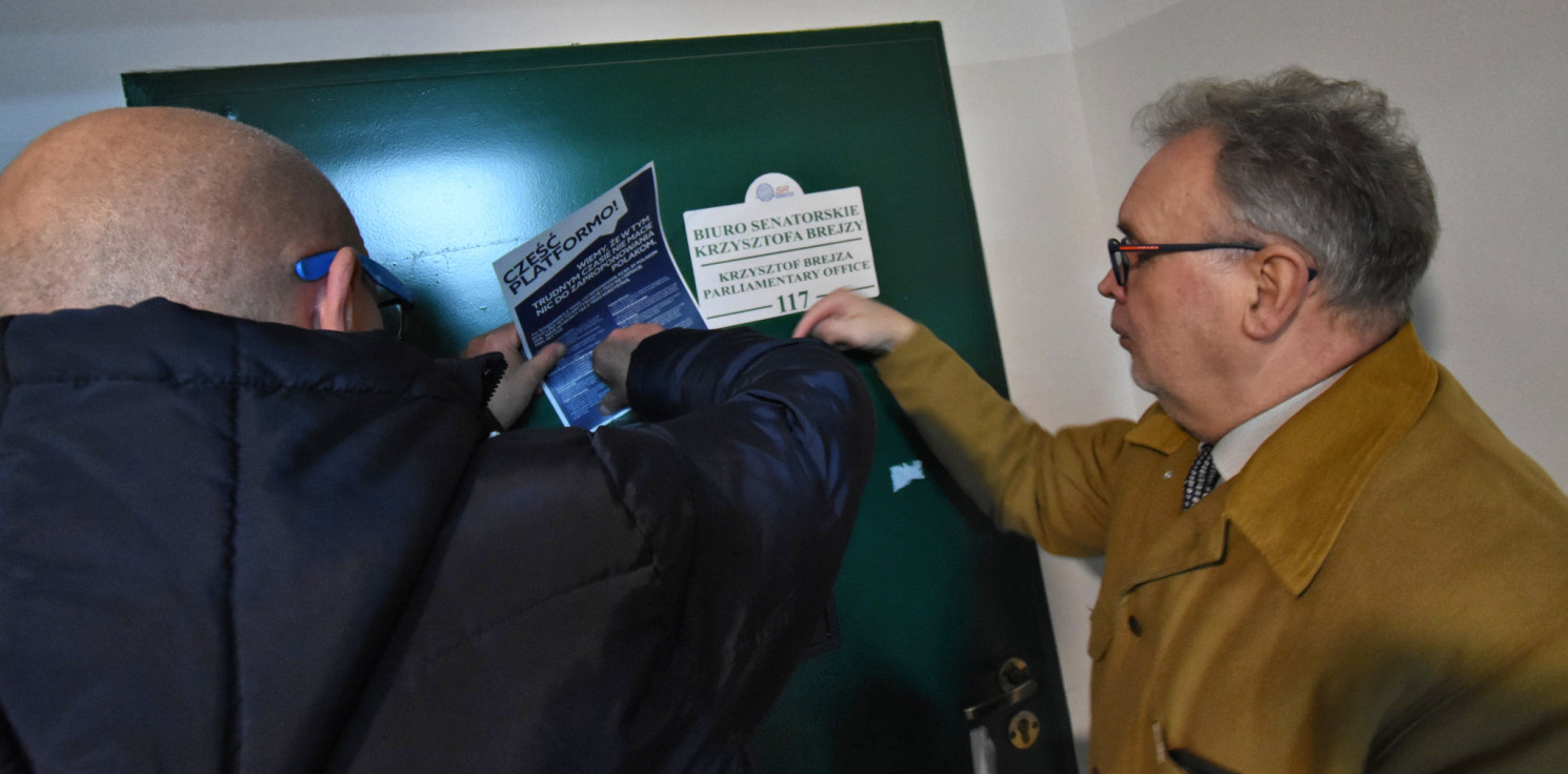 Inowrocław - Politycy PiS z Inowrocławia powiedzieli "Cześć Platformo!"