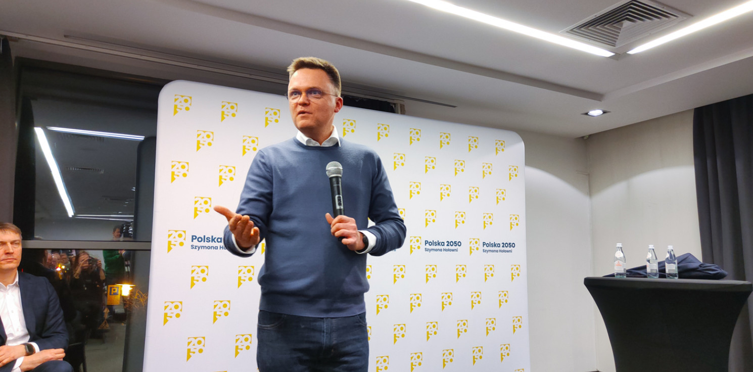 Inowrocław - Szymon Hołownia: chcemy zapobiec depopulacji miast wielkości Inowrocławia