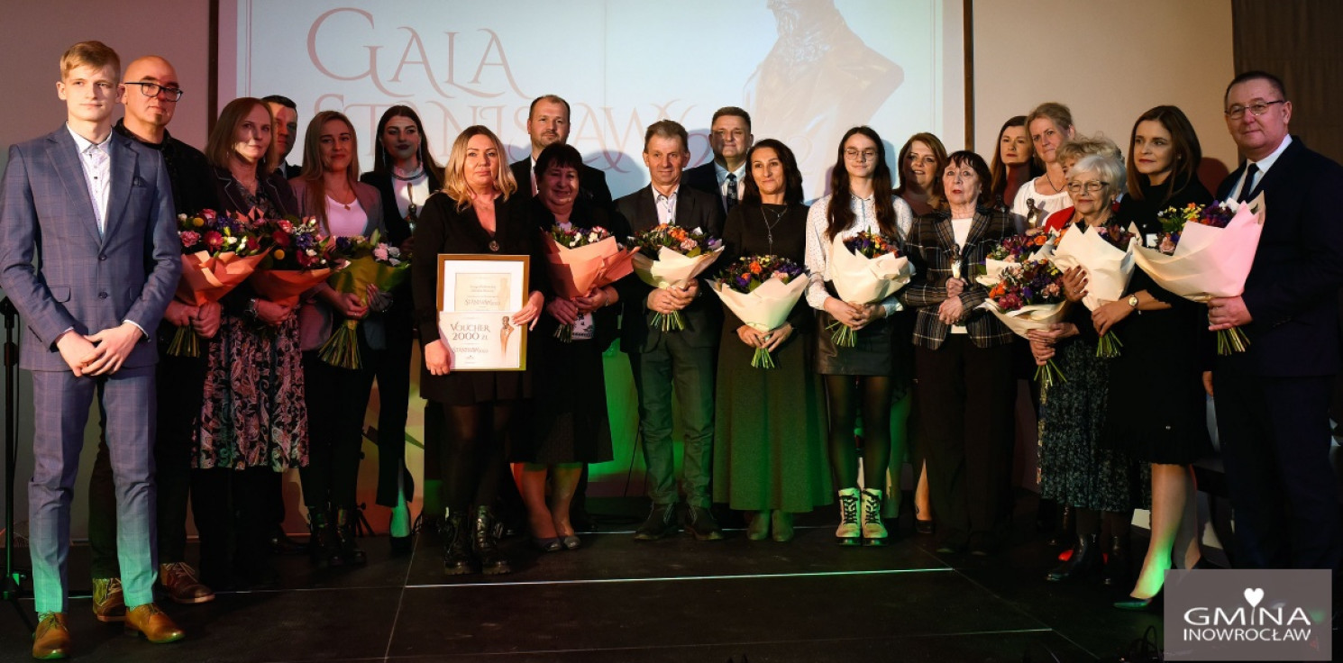 Gmina Inowrocław - Stanisławy wręczone. Super statuetka dla Janiny Sikorskiej