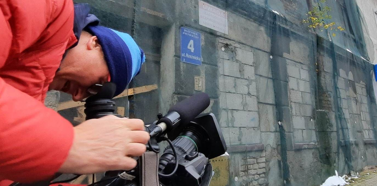 Inowrocław - TVN kręciło materiał na Rzeźnickiej. O czym?