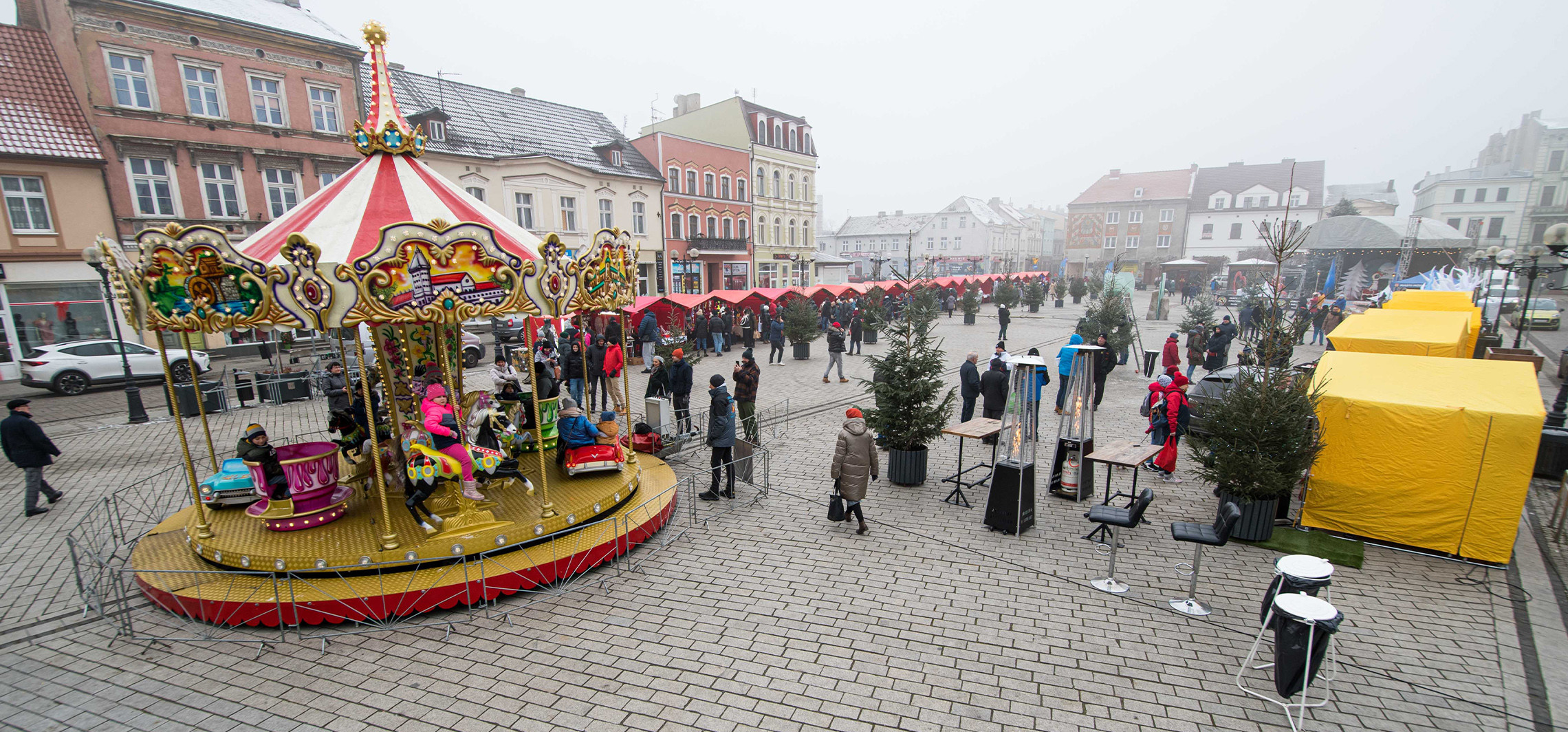 Inowrocław - Na Rynku zorganizowano świąteczny jarmark. Jakie atrakcje?