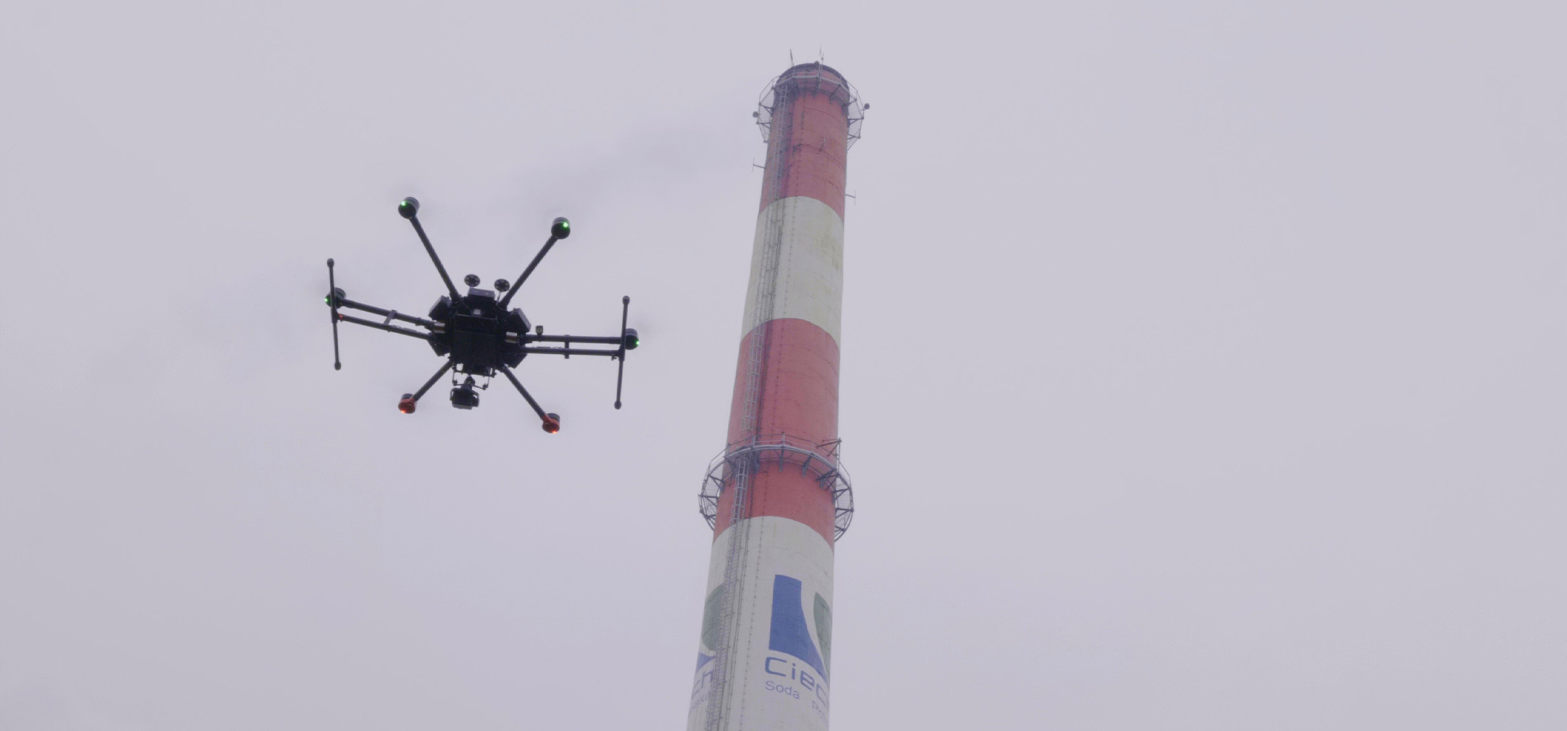 Inowrocław - Specjalistyczne drony nad zakładami sodowymi. Co robiły?