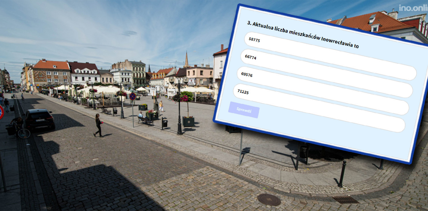 Inowrocław - Quiz: 10 pytań na temat ludności Inowrocławia