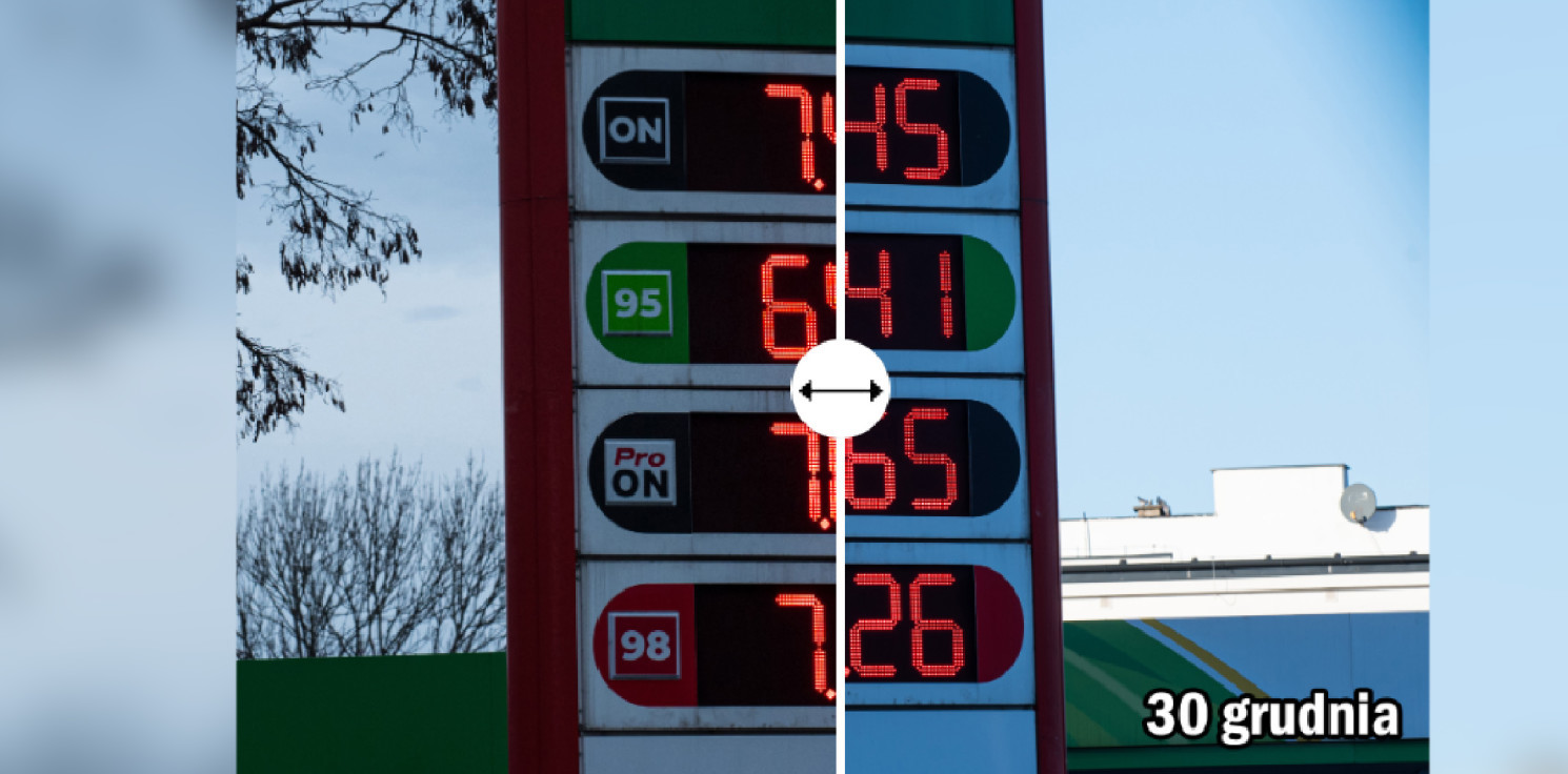 Inowrocław - VAT na paliwa w górę, a ceny na stacjach? Jest zaskoczenie